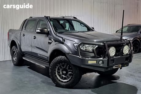 Grey 2018 Ford Ranger Dual Cab Pick-up Wildtrak 3.2 (4X4)