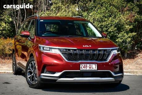 Red 2022 Kia Carnival Wagon S