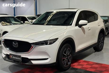 White 2021 Mazda CX-5 Wagon Gt Turbo (Awd)