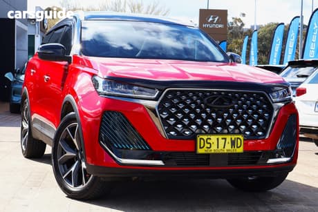 Red 2024 Chery Tiggo 7 PRO Wagon Ultimate Awd