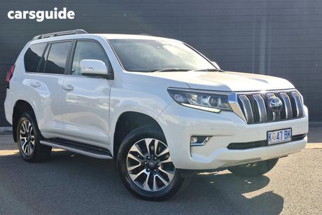 White 2022 Toyota Landcruiser Prado Wagon Vx