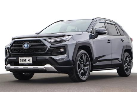 Grey 2024 Toyota RAV4 Wagon Edge (Awd) Hybrid