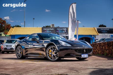 Black 2012 Ferrari California Convertible