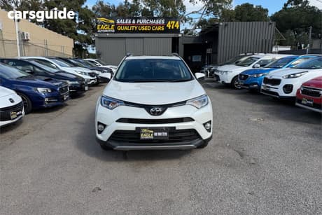 White 2016 Toyota RAV4 Wagon Cruiser (4X4)