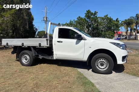 White 2018 Mazda BT-50 Cab Chassis Xt (4X2)