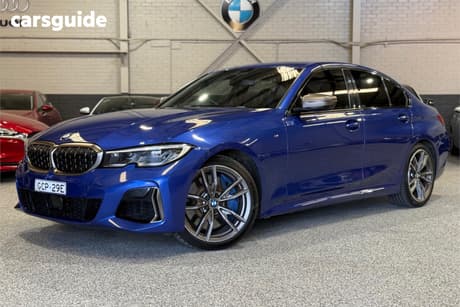 Blue 2021 BMW M340I Sedan Xdrive