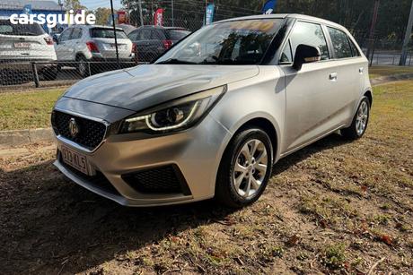 Silver 2020 MG MG3 Hatchback Core