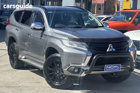 Grey 2019 Mitsubishi Pajero Sport Wagon Black Edition (4X4) 7 Seat