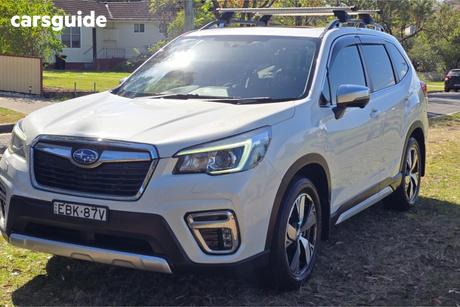 White 2019 Subaru Forester Wagon 2.5I-S (Awd)
