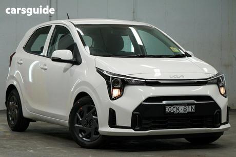 White 2026 Kia Picanto Hatchback Sport (Pe2)