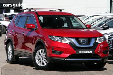 Red 2018 Nissan X-Trail Wagon St (4Wd)