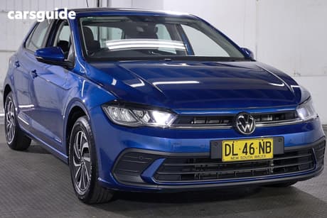 Blue 2024 Volkswagen Polo Hatchback Life