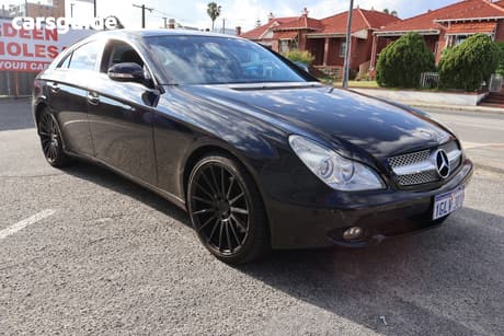 Black 2005 Mercedes-Benz CLS350 Coupe 350
