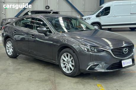 Grey 2016 Mazda 6 Sedan Touring