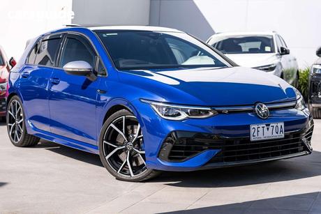 Blue 2024 Volkswagen Golf Hatchback R 4Motion