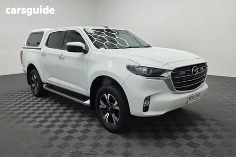 White 2022 Mazda BT-50 Dual Cab Pick-up Xtr (4X4)