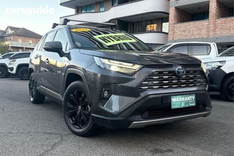 Grey 2023 Toyota RAV4 Wagon Cruiser (Awd) Hybrid