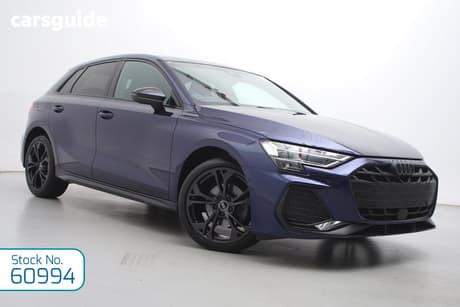 Blue 2024 Audi A3 Sportback 35 Tfsi S Line (Mhev)