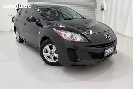 Black 2012 Mazda 3 Hatchback Neo