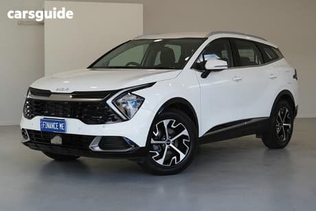 White 2023 Kia Sportage Wagon Sx (Awd)