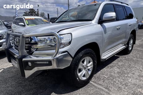 Silver 2020 Toyota Landcruiser Wagon Lc200 Gxl (4X4)