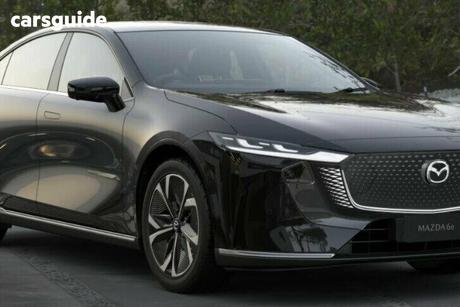 Black 2026 Mazda 6E Sedan Atenza