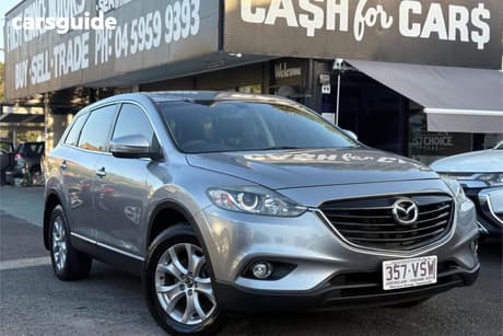 Silver 2015 Mazda CX-9 Wagon Classic (Fwd)