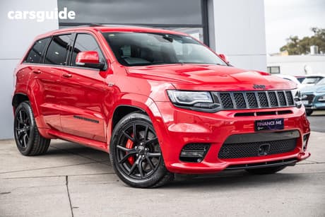 Red 2019 Jeep Grand Cherokee Wagon Srt (4X4)