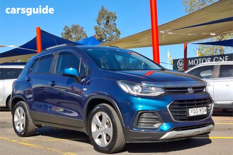 Blue 2019 Holden Trax Wagon Ls