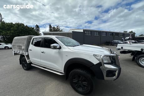 White 2015 Nissan Navara Double Cab Utility Rx (4X4)
