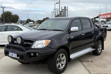 Black 2006 Toyota Hilux Dual Cab Pick-up Sr5 (4X4)