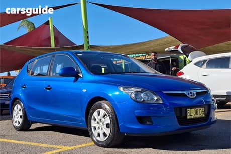 Blue 2011 Hyundai I30 Hatchback Sx