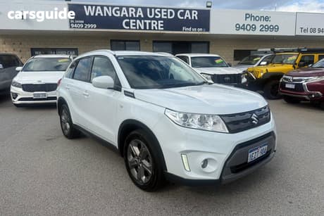 White 2015 Suzuki Vitara Wagon Rt-S