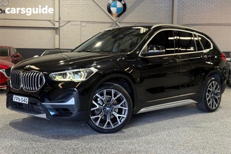 Black 2020 BMW X1 Wagon Sdrive 18I