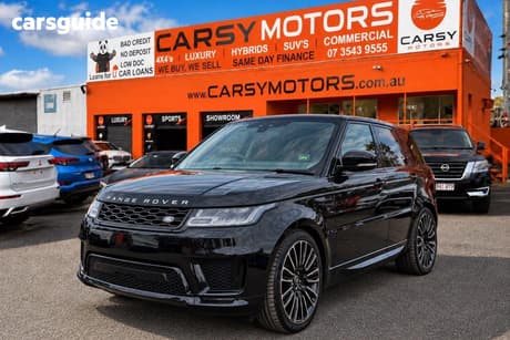 Black 2019 Land Rover Range Rover SUV SPORT SI4 S (221KW) L494 MY19