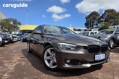 Brown 2013 BMW 320D Sedan 20D