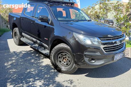 Black 2016 Holden Colorado Ute Tray LS (4X4) RG MY17