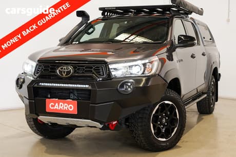 Grey 2019 Toyota Hilux Double Cab Pick Up Rugged X (4X4)