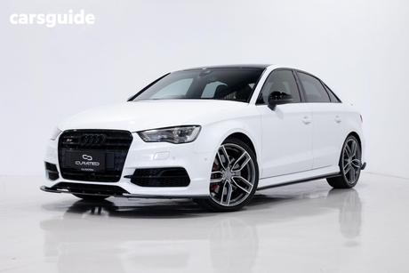 White 2015 Audi S3 Sedan 2.0 Tfsi Quattro