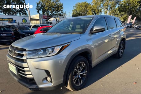 Silver 2018 Toyota Kluger Wagon Gx (4X2)