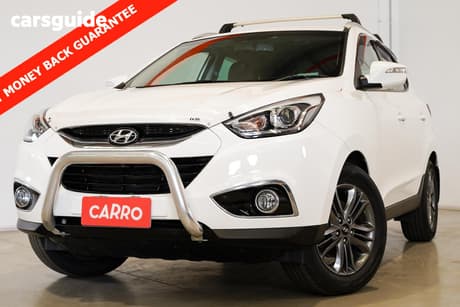 White 2015 Hyundai IX35 Wagon Se (Fwd)
