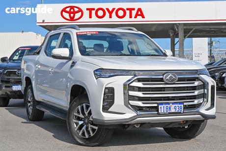 White 2022 LDV T60 Double Cab Utility Max Pro (4X4)