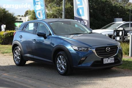 Blue 2021 Mazda CX-3 Wagon Maxx Sport (Fwd)