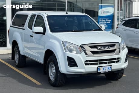 White 2018 Isuzu D-MAX Space Cab Utility Sx Hi-Ride (4X2)