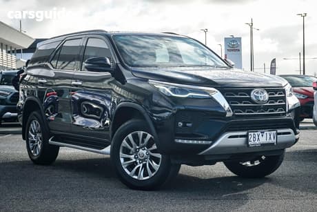 Black 2025 Toyota Fortuner Wagon Crusade