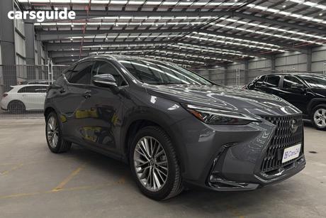 Grey 2022 Lexus NX350H Wagon Sports Luxury + Ep1 Hybrid Awd
