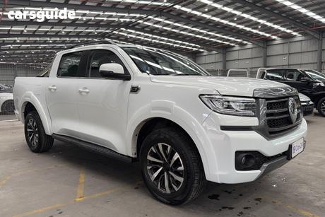 White 2025 GWM Cannon Dual Cab Utility Premium (4X4)