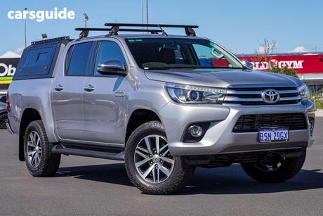 Silver 2017 Toyota Hilux Dual Cab Utility Sr5+ (4X4)