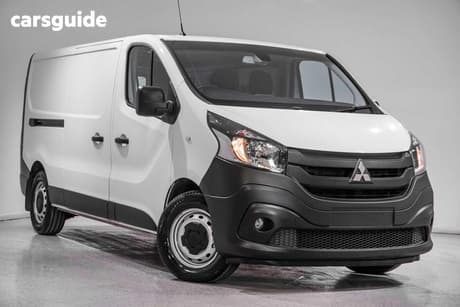 White 2022 Mitsubishi Express Van Glx Lwb (Multimedia/Navi)