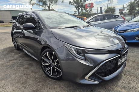 Grey 2022 Toyota Corolla Hatchback Zr Hybrid